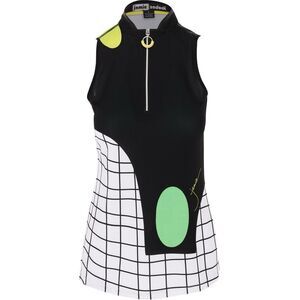 Jamie Sadock Geo Grid Print Sleeveless Golf Dress Size XL